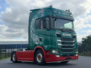 Scania S560 107.000KM!, TOPSTAAT, PTO/HYDRAULIEK, LEER, ALCOAS, RETARDER.