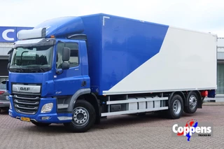 DAF CF 450 FAN 6x2 Bak+Dhollandia 3.000 kg klep. Stuur lift as