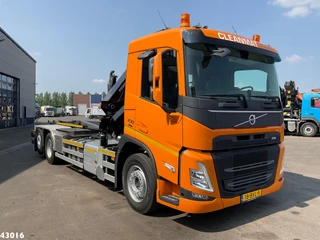 Volvo FM 430 HMF 23 Tonmeter laadkraan Welvaarts laadkraan weegsysteem