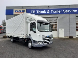 DAF XB 210 FA DAYCAB CURTAIN BOX MANUAL 1000 KG TAILGATE