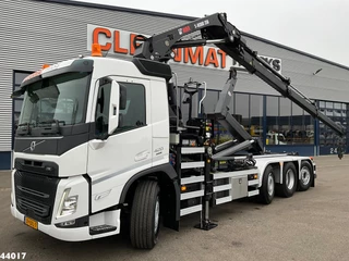 Volvo FM 420 8x2 Hiab 25 Tonmeter laadkraan + Welvaarts weighing system