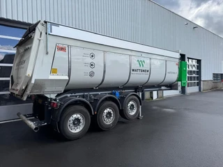 AJK 42 ton | Elektrisch bediende Wattsnew geisoleerde kipperoplegger | mileuzones |
