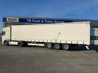 KAESSBOHRER SCS X / 90 - 12 / 27 Schuifzeilen met twee liftassen en hefdak 500mm