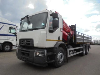 Renault C 320 6X4 + FASSI F245 DEMO UNUSED  NL TRUCK