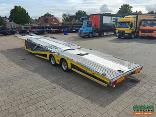 Aksoylu 2 AXLE SEMI TRAILER AutoTransporter 4 Lader - 4300 KG Lier + Remote - HefDek - FullyEquipped 04/2027 APK