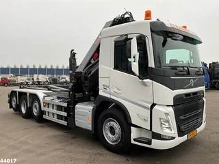 Volvo FM 420 8x2 Hiab 25 Tonmeter laadkraan + Welvaarts weighing system