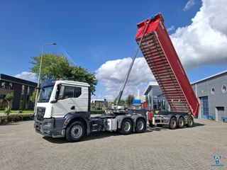 MAN TGS 33.510 / INTARDER / 6X4 / ONLY:394818 KM / GRANALU 50TONS ALUMINIUM TRAILER / NAVI / FRIDGE / TUV:30-09-2026 / AUTOMATIC / EURO-6 / 2021