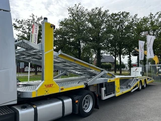 Aksoylu Autotransporter trailer 6 car  2 winch The Dealer of West Europe TuV VDI 2700