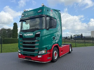 Scania S560 107.000KM!, TOPSTAAT, PTO/HYDRAULIEK, LEER, ALCOAS, RETARDER.