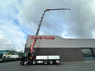 Scania P P500 B8X2*6LB MET PALFINGER PK65002-SH F POWER LINK PLUS + JIB PJ125 E KRAAN / KRAN / CRANE / GRUA