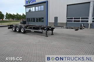 Krone SD BOX LINER | 2x20-40-45ft HC * EXTENDABLE REAR * LIFT AXLE * NL TRAILER * APK 04-2027