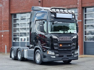 Scania R R650 V8 NGS Highline 6x4 - Manual gearbox with retarder - Full air - 2x tank