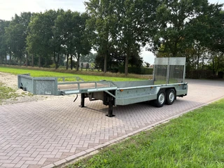 Veldhuizen P33-2 Be oplegger kuip dieplader HEFTRUCKKLEP 8 ton 2020