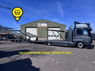 DAF CF 450 4X2 TIJHOF COMBI 2022  LIER