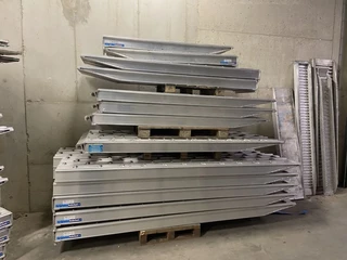 Ultra-Lite Aluminium oprijplaten op maat 500 kg / 50 ton