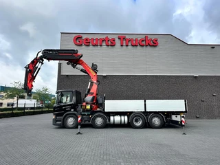Scania P P500 B8X2*6LB MET PALFINGER PK65002-SH F POWER LINK PLUS + JIB PJ125 E KRAAN / KRAN / CRANE / GRUA