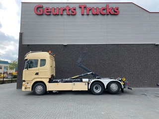 Scania R R450 6X2 + PALFINGER HAAKARMSYSTEEM/ABROLLKIPPER/HOOKLIFT