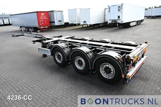 D-Tec FLEXITRAILER LS | 2x20-30-40-45ft HC * 2x LIFTAS * 2x UITSCHUIFBAAR * APK 08-2027