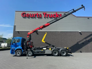 MAN TGS 35.430 8X4 BL + PALFINGER HAAK+20ASLD5+ PALFINGER PK 37.002 TEC KRAAN/KRAN/CRANE/GRUA