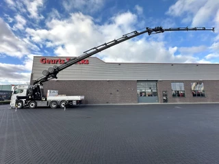 MAN TGS 35.520 OPEN LAADBAK MET EFFER iQ.1400 HP-9 KRAAN + JIB 260Q-6 + LIER | DEMO TRUCK!!!
