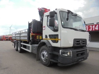 Renault C 320 6X4 + FASSI F245 DEMO UNUSED  NL TRUCK