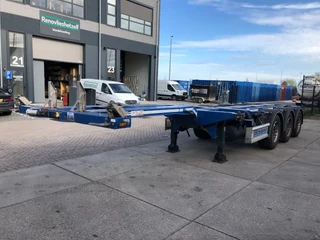 D-TEC FT-LS-S / Flexi Trailer / 3x Extendable 45FT / 1x Lift Axle / Disc