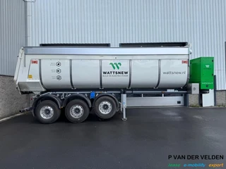 AJK 42 ton | Elektrisch bediende Wattsnew geisoleerde kipperoplegger | mileuzones |