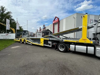 Aksoylu Autotransporter trailer 6 car  2 winch The Dealer of West Europe TuV VDI 2700