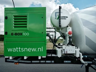 Floor | Stetter | 15m3 mixer | Volledig elektrisch betonmixer | Wattsnew | ook te huur |