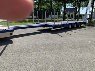 KAESSBOHRER DONAT Semi trailer gondola special for paragraaf 70 Germany extendable uitschuif semirremolque op voorraad new