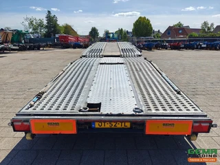 Aksoylu 2 AXLE SEMI TRAILER AutoTransporter 4 Lader - 4300 KG Lier + Remote - HefDek - FullyEquipped 02/2027 APK