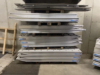 Ultra-Lite Aluminium oprijplaten op maat 500 kg / 50 ton