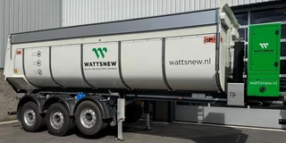 AJK 42 ton | Elektrisch bediende Wattsnew geisoleerde kipperoplegger | mileuzones |