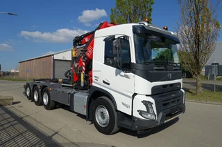 Volvo FMX 460 8X4 TRIDEM / HAAKSYSTEEM / FASSI F295A.2.26 E-DYNAMIC + FLY JIB KRAAN / 29,5 TM KRAAN / LOW KM / REMOTE CONTROL / NEW CONDITION