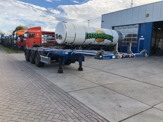 D-TEC FT-LS-S / Flexi Trailer / 3x Extendable 45FT / 1x Lift Axle / Disc