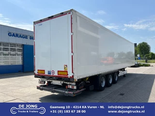 Krone SD / Closed Box / Dhollandia / 1x Lift Axle