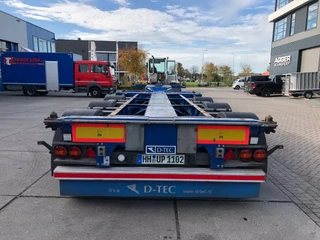 D-TEC FT-LS-S / Flexi Trailer / 3x Extendable 45FT / 1x Lift Axle / Disc