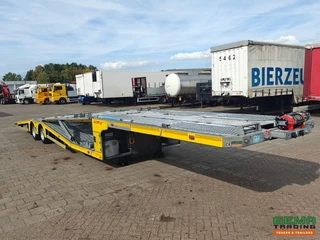 Aksoylu 2 AXLE SEMI TRAILER AutoTransporter 4 Lader - 4300 KG Lier + Remote - HefDek - FullyEquipped 04/2027 APK