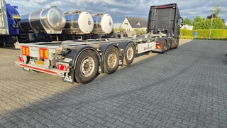 Van Hool 3-ASSIGE OPLEGGER A3C002 Uitschuifbaar container chassis