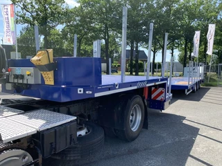 KAESSBOHRER DONAT Semi trailer gondola special for paragraaf 70 Germany extendable uitschuif semirremolque op voorraad new