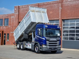 Scania G G500 6x2 - Tipper + Palfinger epsilon M110L - Retarder - HUB reduction - Full air