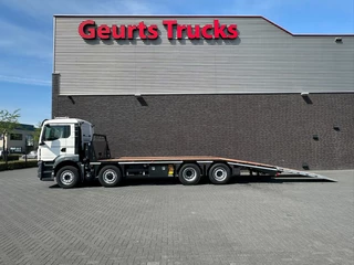 MAN TGS 35.520 8X2 OPRIJWAGEN/MACHINE TRANSPORTER/PLATEAU/