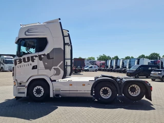 Scania S S580 V8 NGS Highline 6x2 - BUFFL edition - Retarder - Full air - 3.15 WB - Led