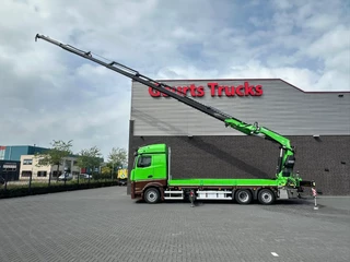 Mercedes-Benz Actros 2545 6X2 OPENLAADBAK MET FASSI F545RA.2.28 XE DINAMIC KRAAN / KRAAN/ CRANE/ GRUA