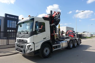 Volvo FMX 460 8X4 TRIDEM / HAAKSYSTEEM / FASSI F295A.2.26 E-DYNAMIC + FLY JIB KRAAN / 29,5 TM KRAAN / LOW KM / REMOTE CONTROL / NEW CONDITION