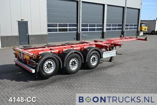 D-Tec FLEXITRAILER | 2x20-30-40-45ft HC * 2x LIFT AXLE * 2x EXTENDABLE