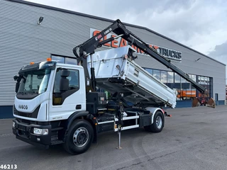Iveco Eurocargo ML190EL32 Euro 6 Hiab 16 Tonmeter laadkraan Just 97.411 km!