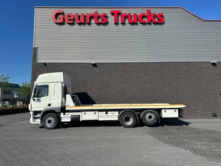 DAF CF 410 6X2 M4SN3 OPRIJWAGEN / MACHINE TRANSPORTER / PLATEAU