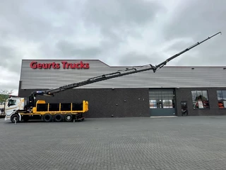 Scania R R530 V8 NGS 8X4 TRIDEM MET HYVA 2Z KIPPER + HMF 5020-K6 + JIB FJ1000-K5 KRAAN/KRAN/CRANE/GRUA