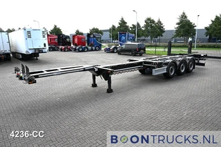 D-Tec FLEXITRAILER LS | 2x20-30-40-45ft HC * 2x LIFTAS * 2x UITSCHUIFBAAR * APK 08-2027